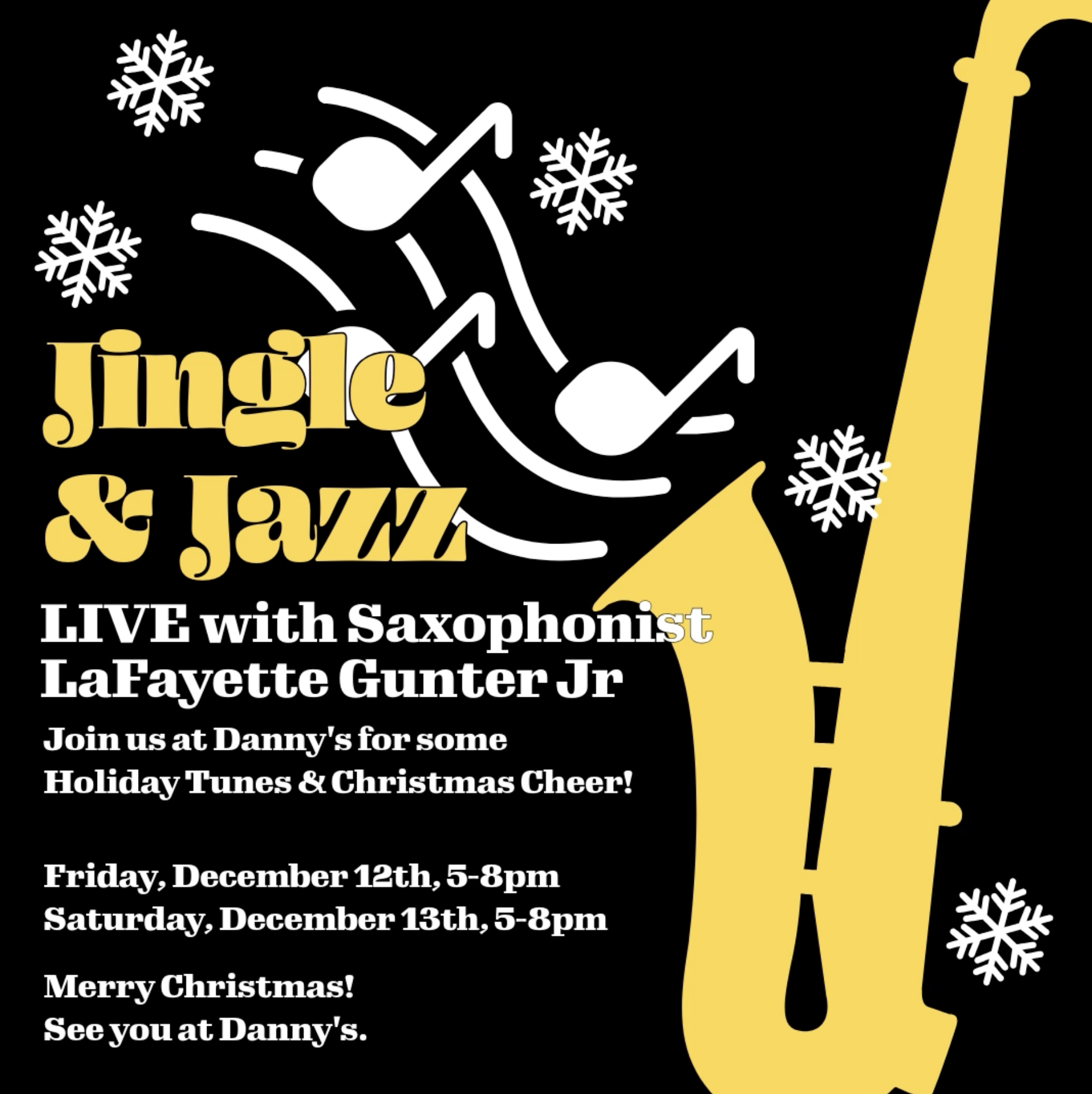 Jingle & Jazz, December 12th & 13th